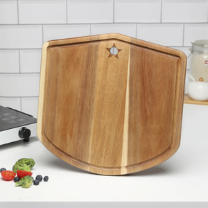 Shield Cutting Board With Juice Groove