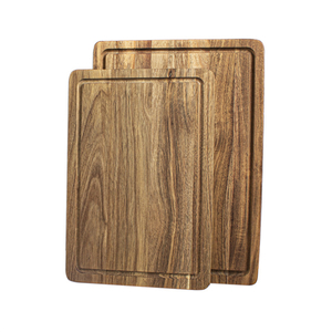 Classic Square Acacia Wooden Cutting Board Chopping Board