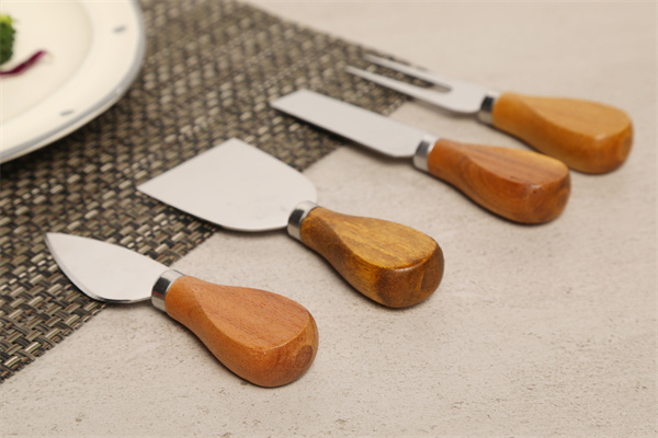 Wood Serveware Tabletop Knife Set