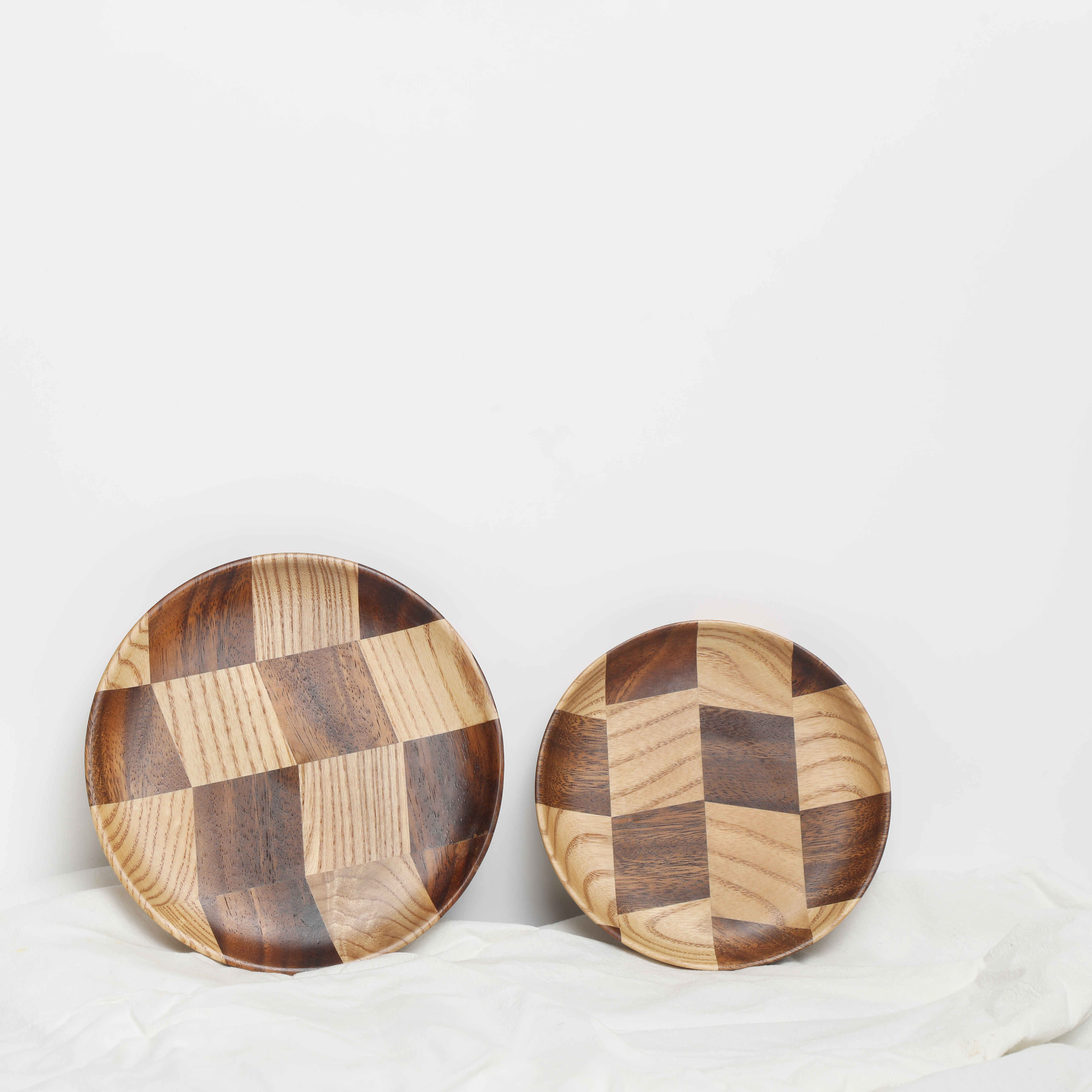 Colorful Wooden Food Serving Tray