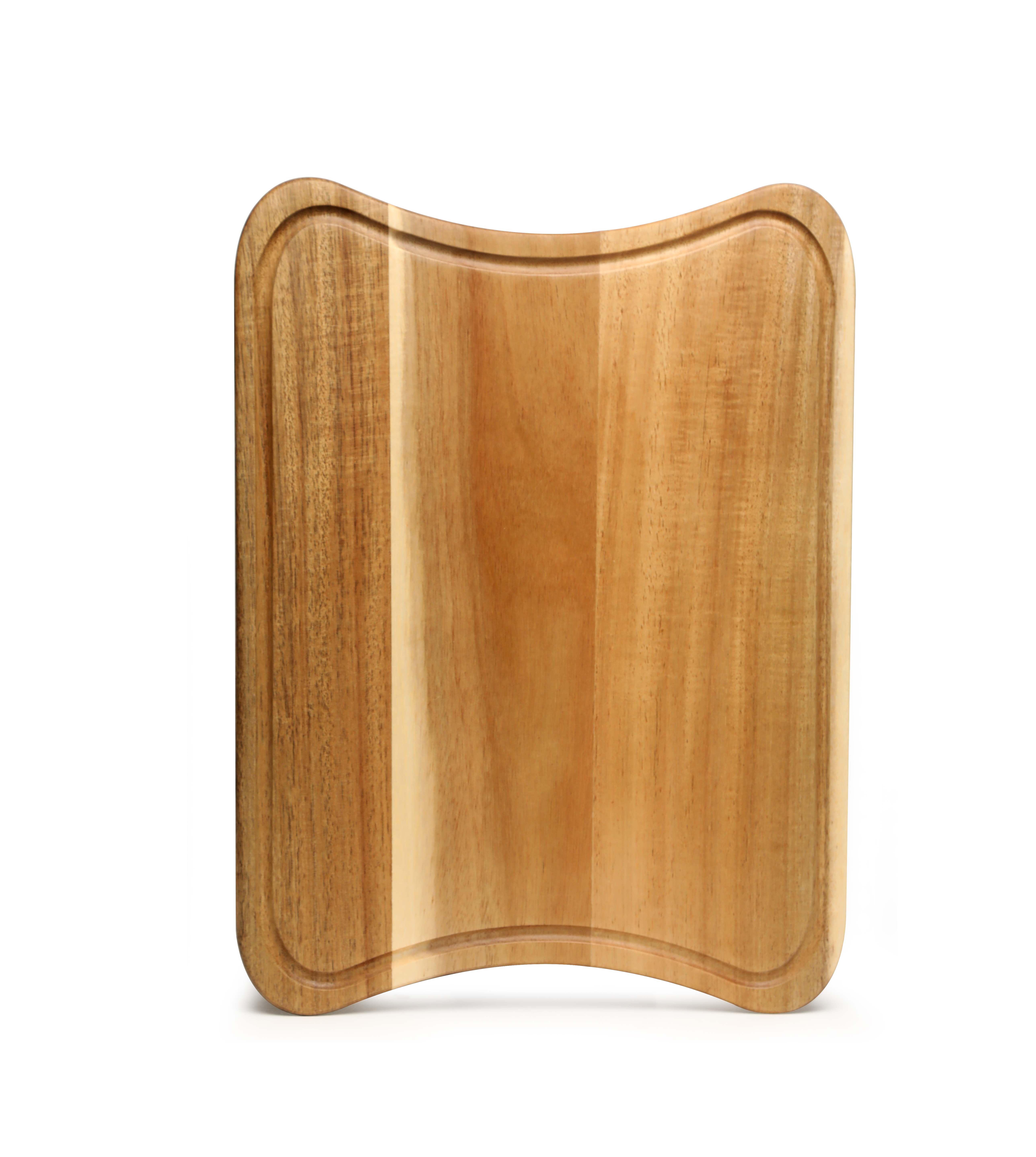 Curved Cutting Board With Juice Groove