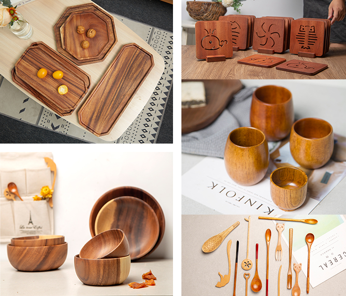 WOODEN TABLEWARE