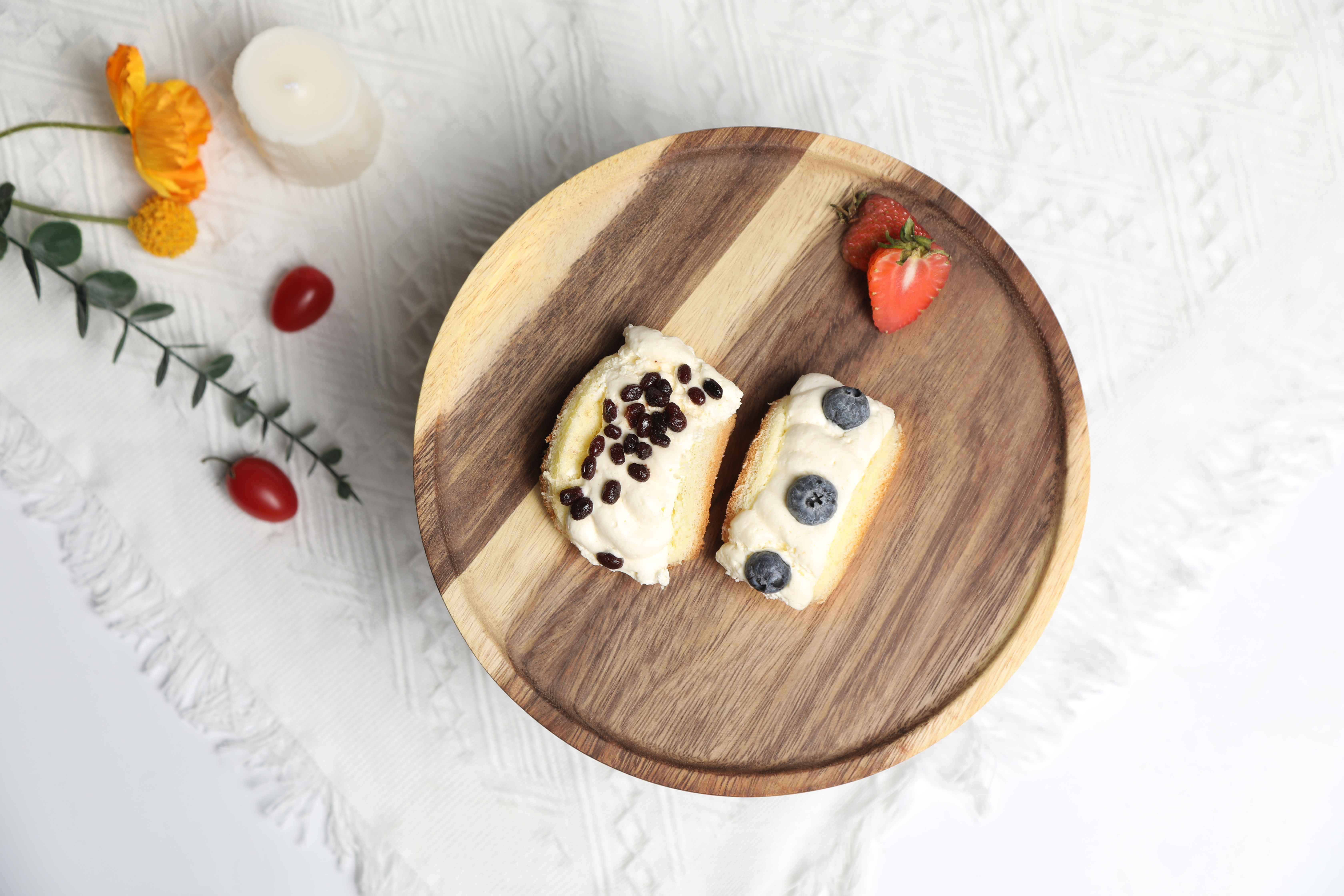 Wooden Serving Tray Acacia Wood Cake Stands